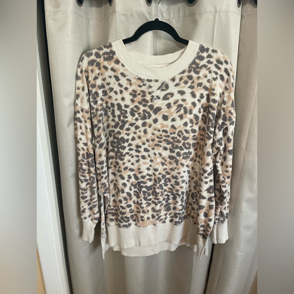 Leopard Print Sweater